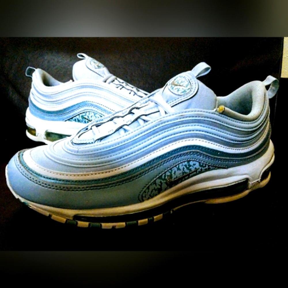 ** 2021 **NIKE (wmns) --Air Max 97-- 'Blue Camo'